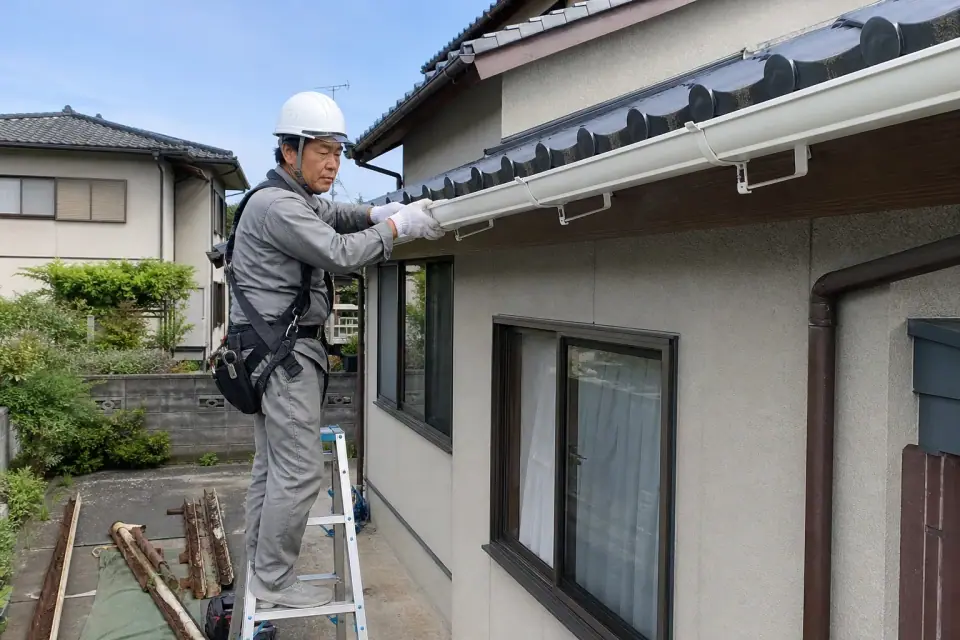 八王子市 T様邸 雨樋の交換
